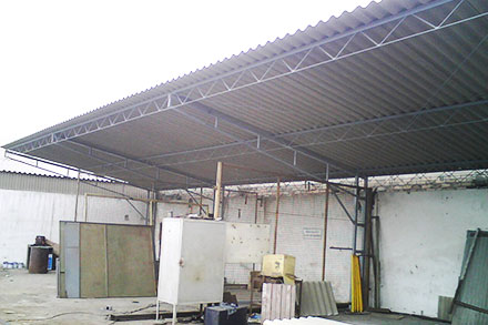 estructuras metalicas, techos parabolicos, techo dos aguas, rejas, almacenes de fierro, estructuras de fierro